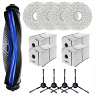 For Ecovacs DEEBOT N30 N30 Pro Omni Robot Vacuum Cleaner Mian Side Brush Mop Cloth Dust Bags Replace