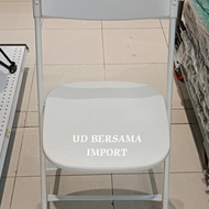 KRISBOW Kursi Lipat Olympic/Kursi Plastik/Folding Chair Olympic - Puti