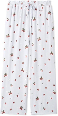 [Gelato Pique] Strawberry Pattern Long Pants PWCP251286 Womens