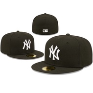 Most Popular Unisex New York Yankees Full Cap MLB NY LA raiders Caps Close Fitted Caps for men origi