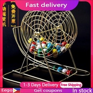 [free shipping] Bingo machine bingo card lottery machine manual metal large lottery machine shaking 