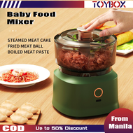 Baby Food Mixer Portable Electric USB Food Grinder Fruit and Vegetable Chopper Puree For Toddler Ble