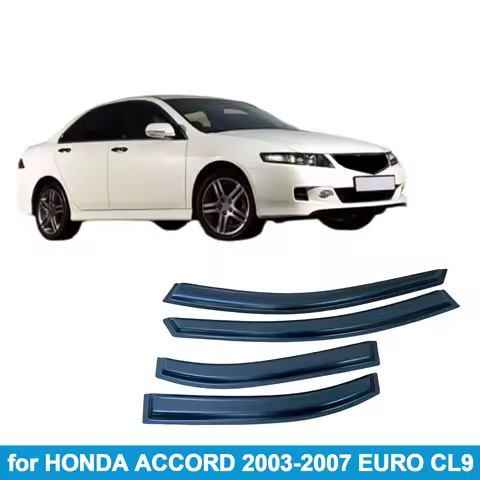 Window Visor for HONDA ACCORD 2003-2007 EURO CL9 Rain Guard Side Vent Deflector Weathershield Outsid