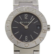 BVLGARI ) BB23SSD 女士腕錶，不鏽鋼材質，石英機芯，指針式顯示，黑色錶盤 [二手]