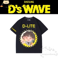 Bigbang DAESUNG D's WAVE 2025 Asia Tour In T-shirt D-LITE Adult Cotton Unisex Tshirt S-5XL
