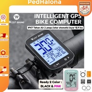 West Biking YP0702113 Bicycle Computer IPX7 Waterproof GPS Speedometer