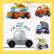 3D 4D Car Balloons – Car Theme Decorative Balloons for Boys