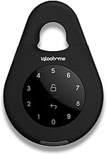 Igloohome IGK3 Smart Key Box 3, Black, Smart Lock, Security for Private Accommodations, Offices, Car Sharing, No WiFi Connection Required