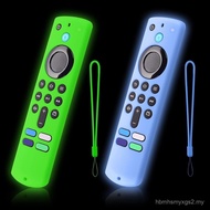2 Pieces Luminous Green+Luminous Blue Remote Control Protective Case, Suitable for Fire TV Stick 4K 