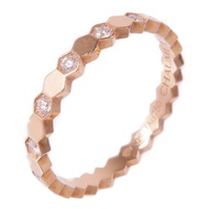 Chaumet 18K玫瑰金Bee De Diamond Ring鑽石戒指Chaumet#52/US#6