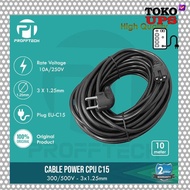 Central Eletech - Cpu Eu C15 3 X 1.25Mm Profftech