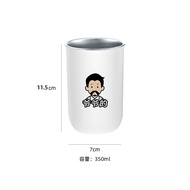 304 Stainless Steel Tooth Glass a Three-Mouth Toothbrush Cup Four-Mouth Cup Kids Toothbrush Cup For 