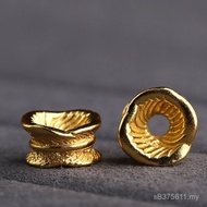 S925 Silver Pendant Ancient Method Gold Accessories Jewelry Pendant Feather Silver Gold-Plated diy 6