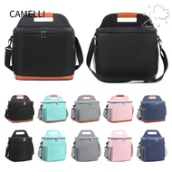 CAMELLI Insulated Thermal Cooler Bag, Leakproof Thick Aluminum Foil Lunch Bag, Portable  Cloth Insul
