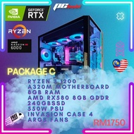 BUDGET GAMING PC / DESKTOP / PC /RYZEN PC GAMING