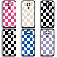 Case Redmi 9T 9 Power Angel Eyes Chessboard Luck Smiley Pattern Soft Case