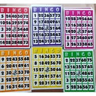 Bingo cards 100 pcs bingo cards (bingo set 50 pcs bingo card) board game