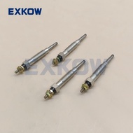 4PCS Glow Plug for Mitsubishi Triton L200 K67T K77T Nativa Montero Pajero Sport K97W 4M40 2.8D ME200
