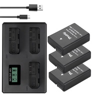 1500mAh EN-EL14 EN EL14 EN-EL14a Baery   LCD 3  slot Charger For Nikon P7800, P7100, D3400, D5500, D5300, D5200, D3200