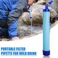Portable Mini water Filter∋Portable Water Purifiers Outdoor Survival Water Filter Camping Camping Hiking Emergency Porta