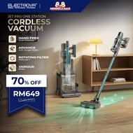 Electrova Cordless Vacuum Cleaner Smart iTech Jet Pro One Station | 90Days Auto Empty | Anti Hair Ta