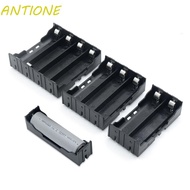 ANTIONE Battery Box DIY High Quality 1 2 3 4 Slot ABS for 18650 Battery Storage Box Battery Holder