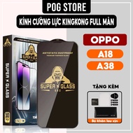 Oppo A18, A38 Kingkong full screen tempered glass | Screen protector for Oppo