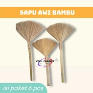 [6 pcs] Bamboo Broom Yard Awi Broom
