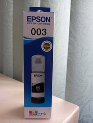 EPSON 003BK สีดำ T00V100 แท้ศูนย์ของใหม่คุณภาพ100%เครื่องปริ้นเตอร์ EPSON L3110/ เครื่องปริ้นเตอร์ EPSON L3150 ปริมาณการพิมพ์บA4 ได้ 4,500 หน้า