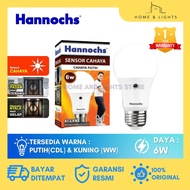 CAHAYA Light Sensor LED Bulb 6W 9W 11W / Light Sensor LampHANNOCHS 6W Sensor Light