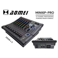 AOMEI Powered Mixer 6 Channel MINI6P-PRO ( Ready Stock )