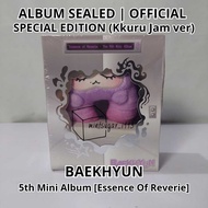 [ READY SEALED ] BAEKHYUN - 5th Mini Album [ Essence Of Reverie ] ( Special Edition ) ( Kkuru Jam Ve