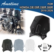 Suitable for HONDA CB125R/CB250R/CB300R 18+Modified Motorcycle Windshield Windshield