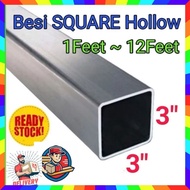 3”x3"(75mm) Besi Hollow Petak (1kaki - 7kaki) Thickness 1.2mm (BP1)