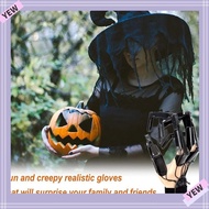 YYE Halloween Articulated Finger, Skeleton Hands Fake Fingers Ghost Claw Props,  Hand Model Cosplay 