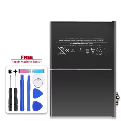 Tablet Battery For iPad 5 Air 1 A1474 A1475 A1893 For iPad 6 Air 2 A1566 A1567 Mini 1 2 3 4 5 Pro 9.