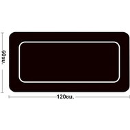 120x60 ซม.Texas Hold em โป๊กเกอร์เกมกระดานยางตารางปาร์ตี้ผู้เล่นหลายเกม Anti-SLIP โป๊กเกอร์ตาราง