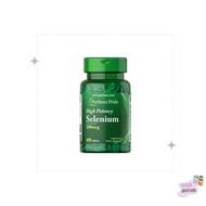 Puritans Pride Selenium 200 mcg 100 เม็ด Tablets ซีลีเนียม 200 มคก.