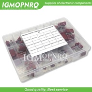 150pcs CBB Polypropylene Film capacitor 0nf-68nf 400v 630v CBB Capacitors Assortment Kit 10NF 22NF 4