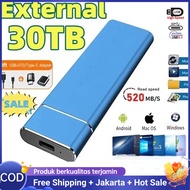 Portable Laptop SSD External SSD External SSD 2TB External SSD with 4TB Capacity USB 3.1 C Made of A