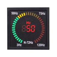 3-120Hz Frequency Meter Head Indicator Light N-72HZ Digital Display Hz72 AC LED Turntable Frequency 