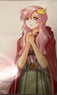 Seed  destiny 拉克絲海報