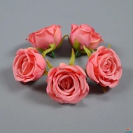 Fake Silk Cloth Rose Flowers Artificial Flower Ornaments