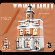 ตลาดยุโรป Street Villa House ชุดบล็อกอาคาร MINI Creative สถาปัตยกรรมฉากประกอบอิฐของเล่นเด็กของขวัญ