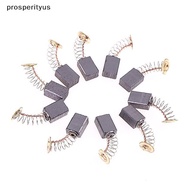 [Prs] 10Pcs Angle Grinder Carbon Brushes 6*9*14mm Power Tool Electric Motor Spare Part [DDD]