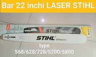 Bar chainsaw kecil 22 inchi 5200/5800 panjang 55cm STIHL