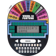Educational Insights Wheel of Fortune Game - Handheld Electronic Word Puzzle Game, 300 Puzzles, Ages