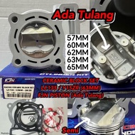 FJN LC135 BLOCK RACING Y15 Y15ZR PISTON TULANG QUALITY 100% 57MM 60MM 62MM 63MM 65MM ESR REDLEO HHM 