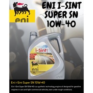 Eni I-Sint Super SN 10W-40 Semi Synthetic Engine Oil (4L)