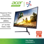 ACER AOPEN 27HC5RZ1 / 27HC5R Z1 27" CURVED GAMING MONITOR ( 27" VA FHD / 1MS / 280Hz / AMD FREESYNC 